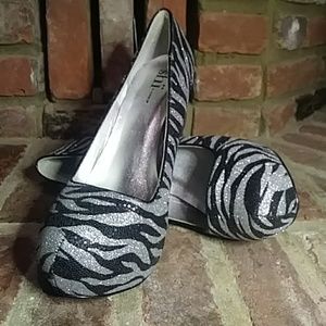 Zebra Print Heels 👠